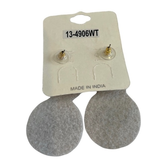 White Bride Diamond Ring 💍 Earrings NWT - Picture 5 of 7